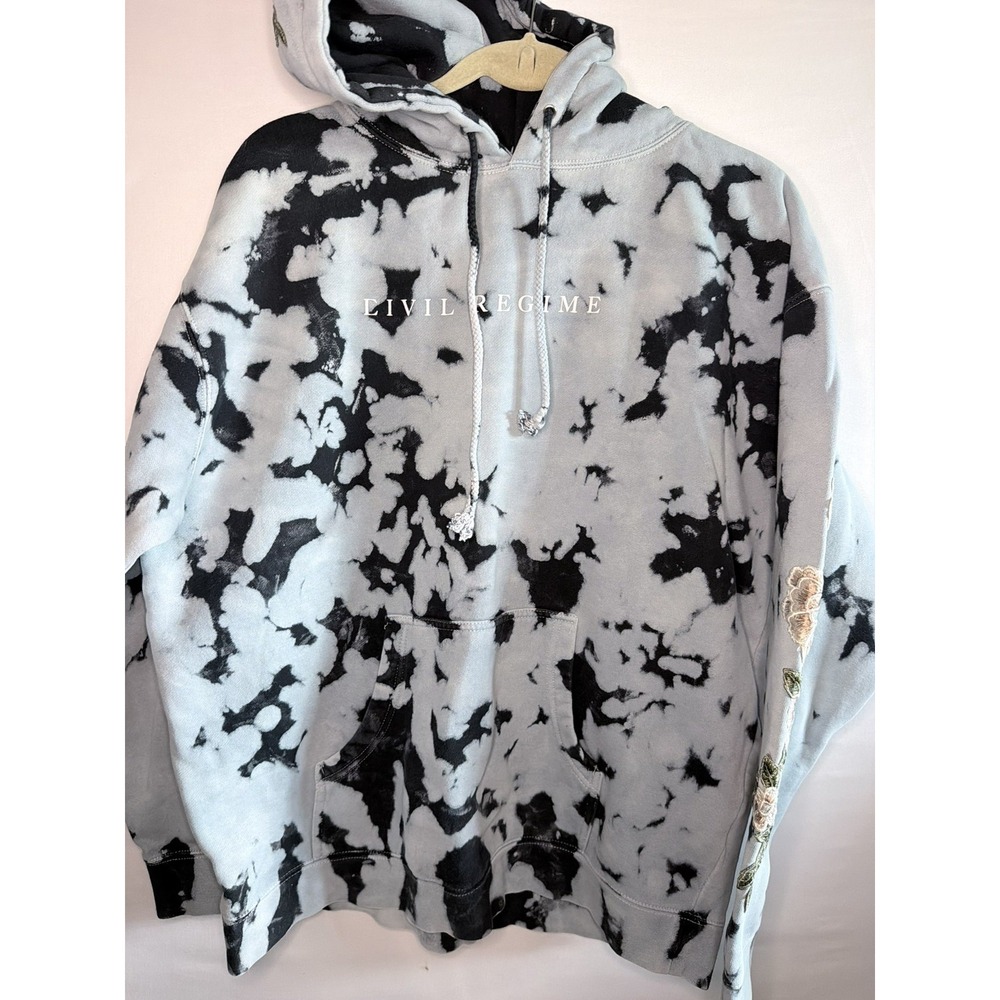 Civil Regime Blue Mist Hoodie Large